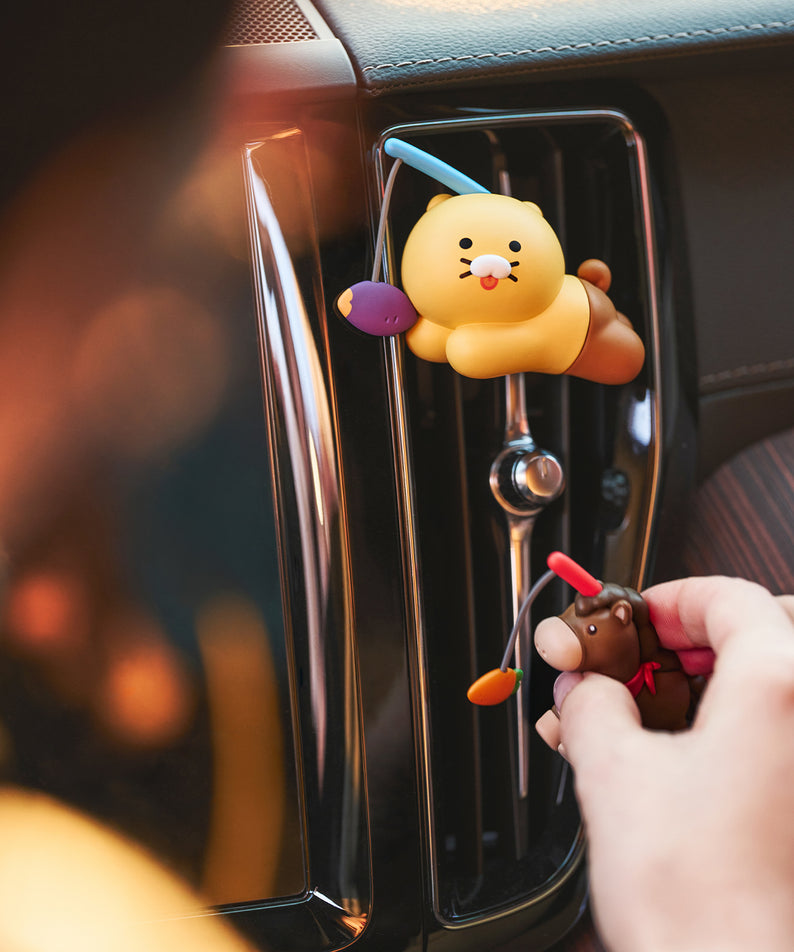 KAKAO FRIENDS - Voiture Desodorisant&Figurine Set Chunsik - Detail 6
