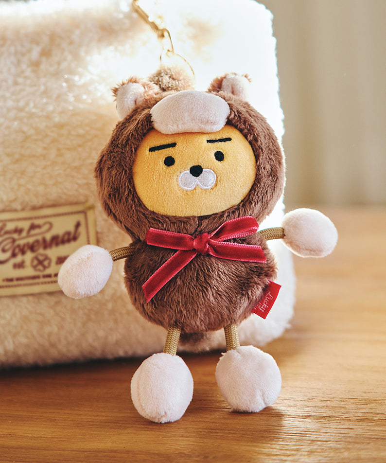 KAKAO FRIENDS - Porte-cles Peluche Ryan
