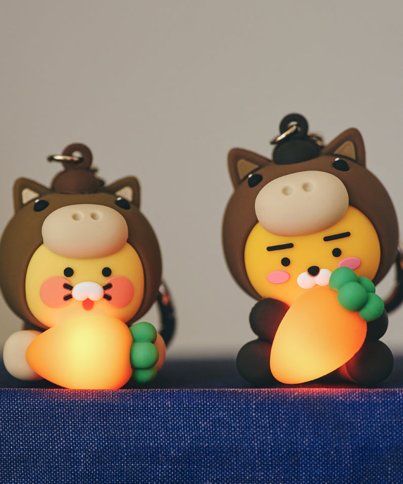 KAKAO FRIENDS - LED Figurine Porte-cles Chunsik