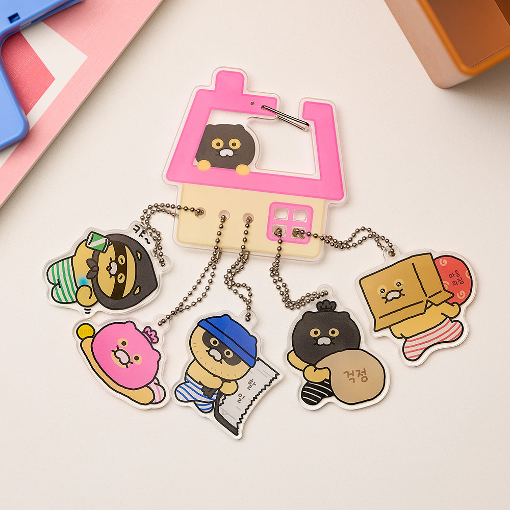 KAKAO FRIENDS - Acrylique Porte-cles Chunsik