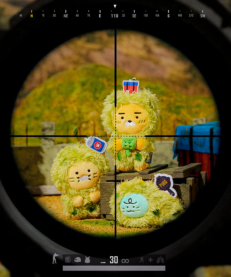 KAKAO FRIENDS - XFriends Porte-cles Peluche Ryan - Detail 4