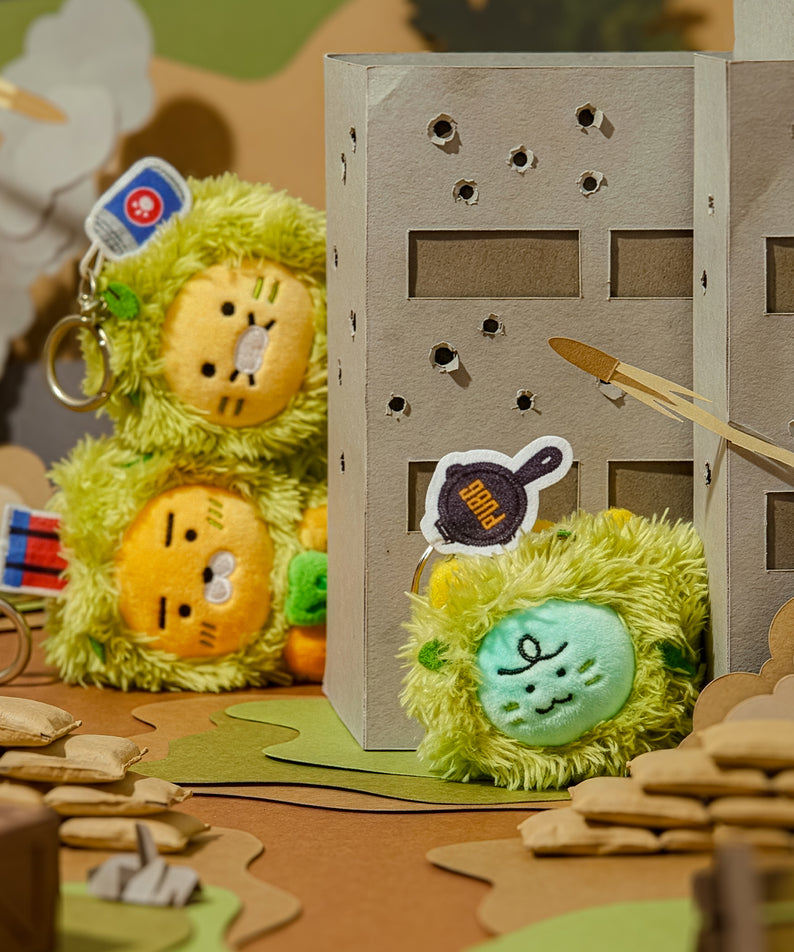KAKAO FRIENDS - XFriends Porte-cles Peluche Jordy - Detail 8