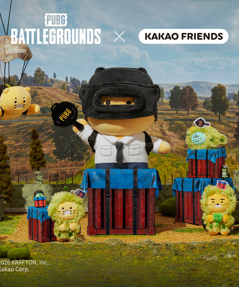 KAKAO FRIENDS - XFriends Porte-cles Peluche Jordy