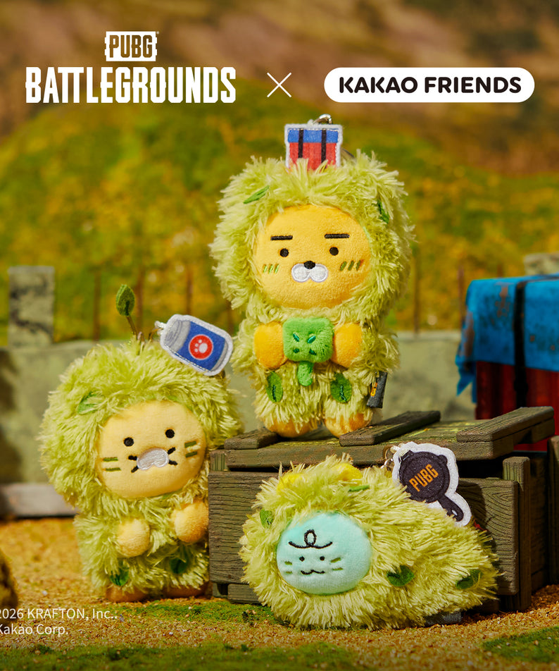 KAKAO FRIENDS - XFriends Porte-cles Peluche Chunsik