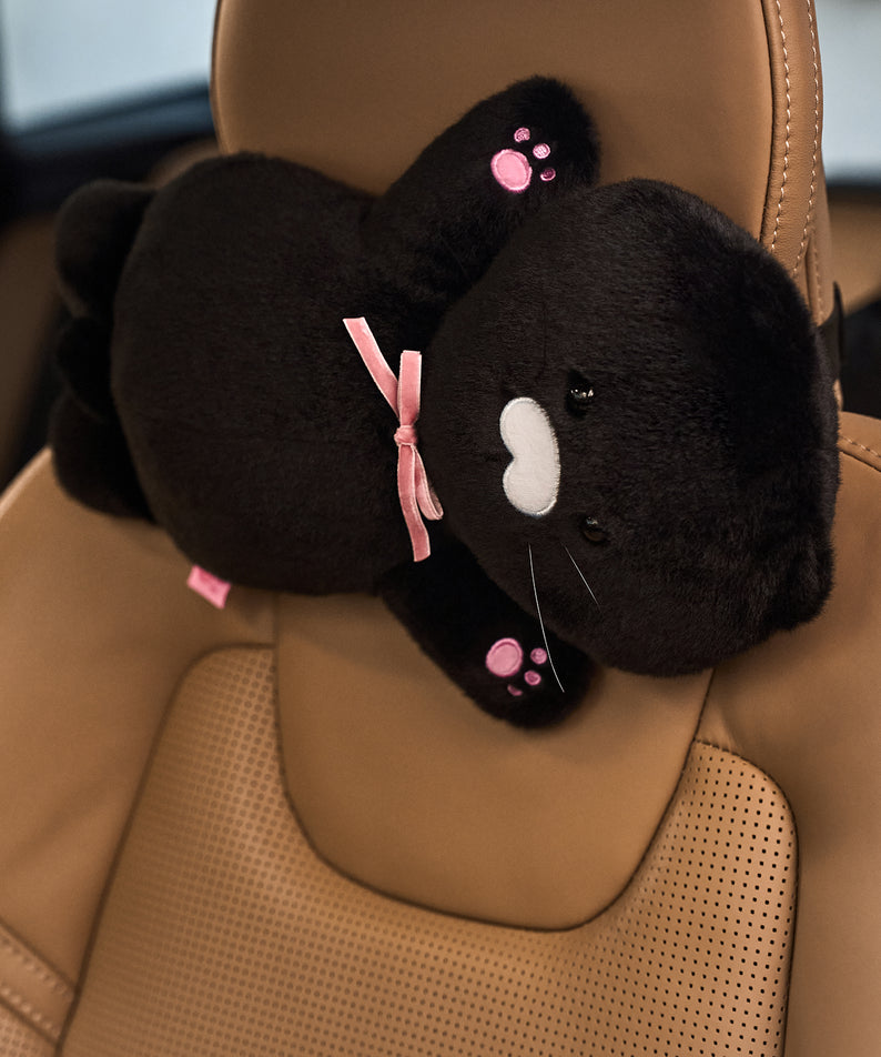 KAKAO FRIENDS - Noir Voiture Coussin Chunsik - Detail 3