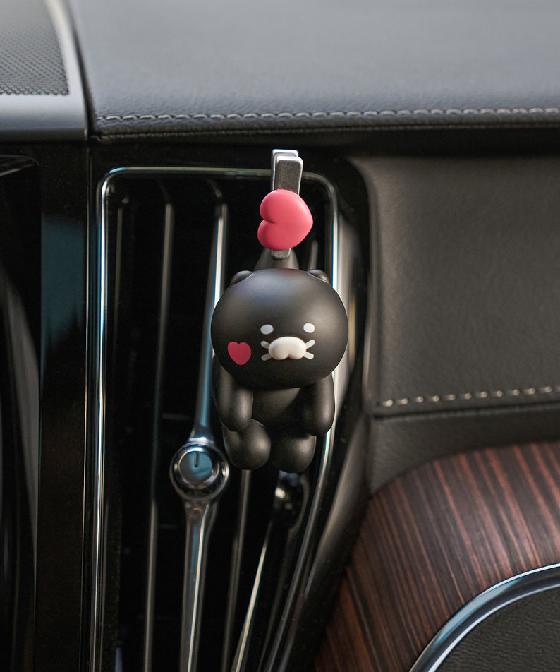 KAKAO FRIENDS - Noir Voiture Desodorisant Noir Chunsik - Detail 3