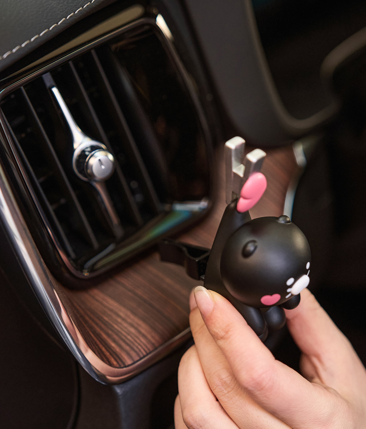 KAKAO FRIENDS - Noir Voiture Desodorisant Noir Chunsik - Detail 5