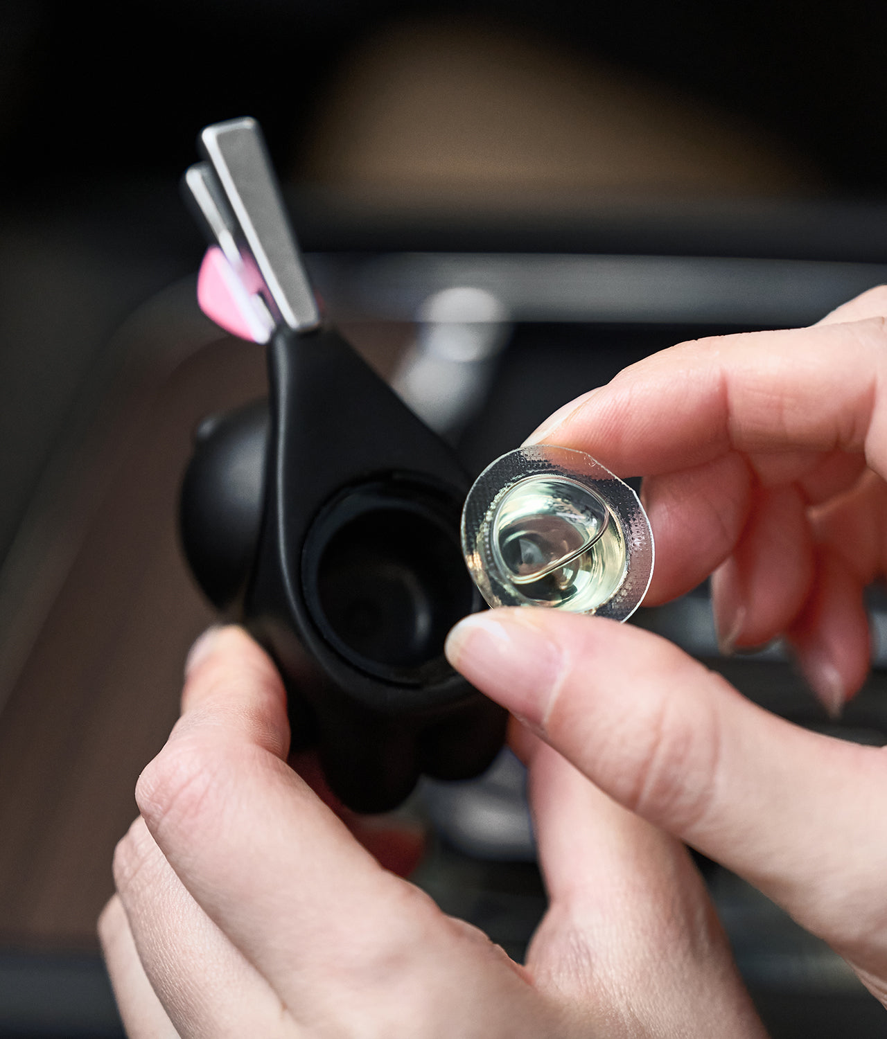 KAKAO FRIENDS - Noir Voiture Desodorisant Noir Chunsik - Detail 6