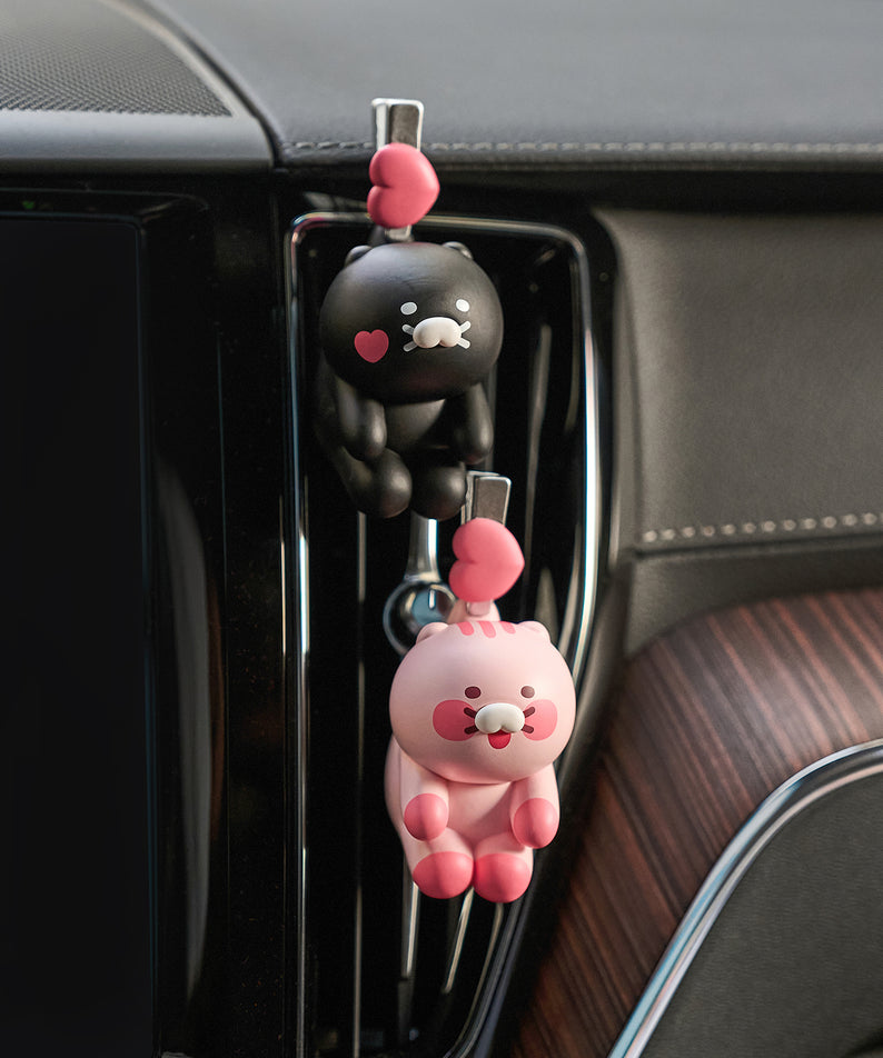 KAKAO FRIENDS - Noir Voiture Desodorisant Rose Chunsik - Detail 7