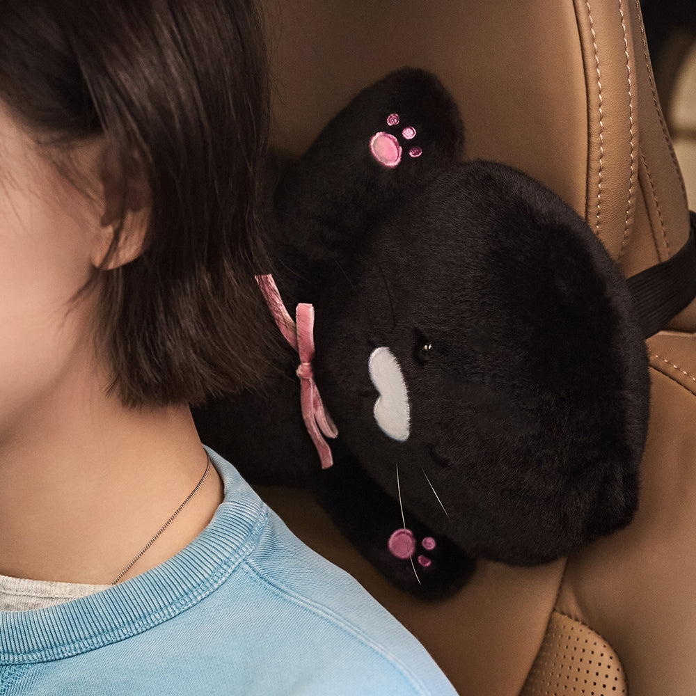KAKAO FRIENDS - Noir Voiture Coussin Chunsik