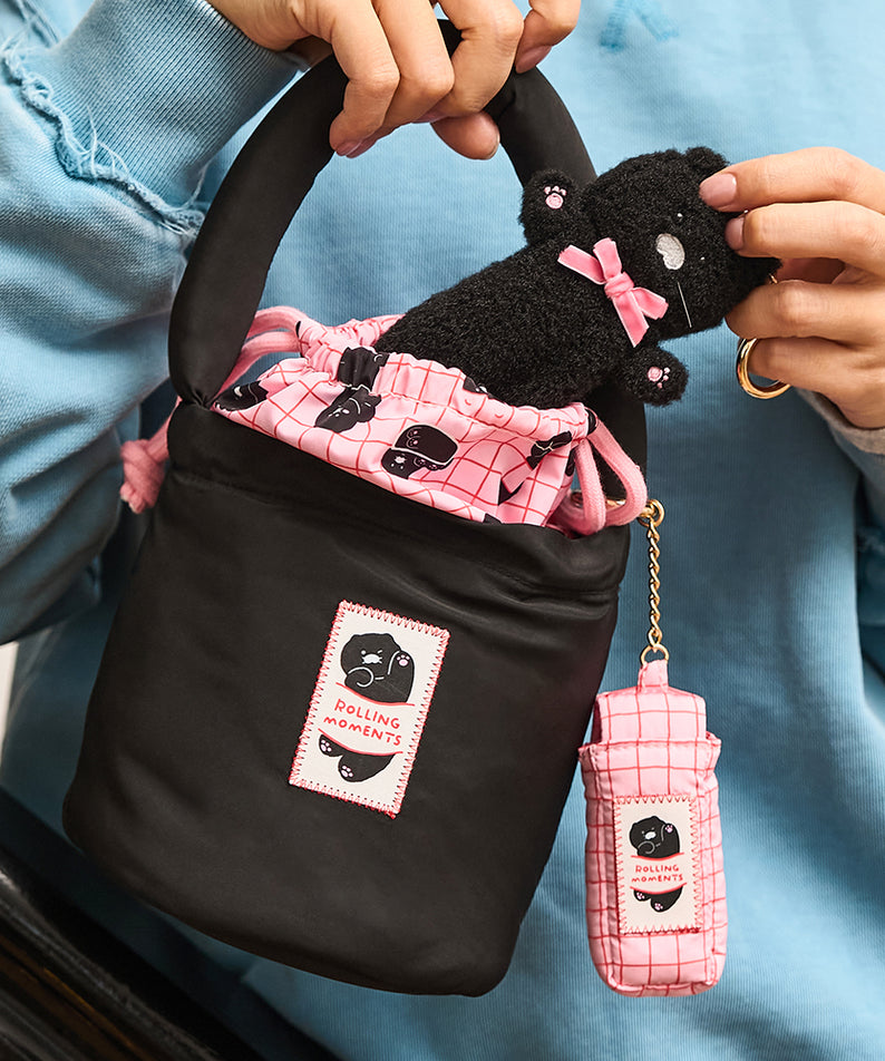 KAKAO FRIENDS - Noir Pochette Chunsik