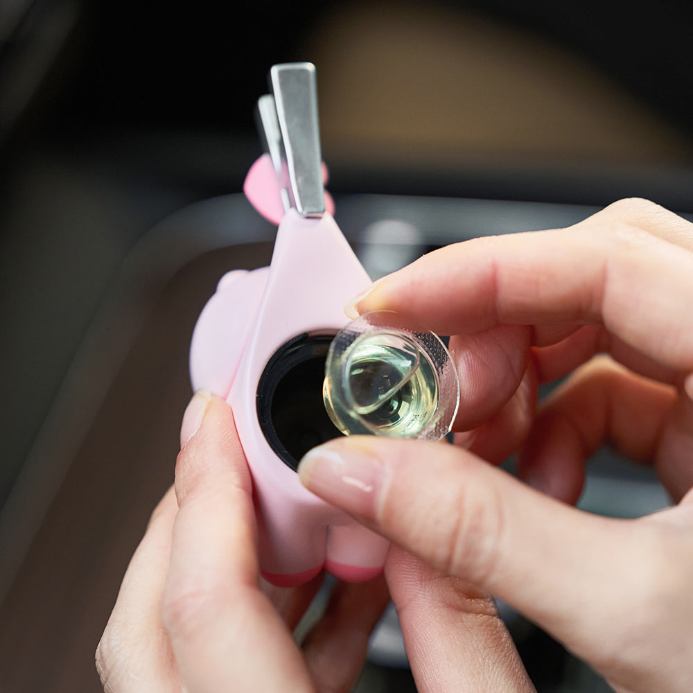 KAKAO FRIENDS - Noir Voiture Desodorisant Rose Chunsik
