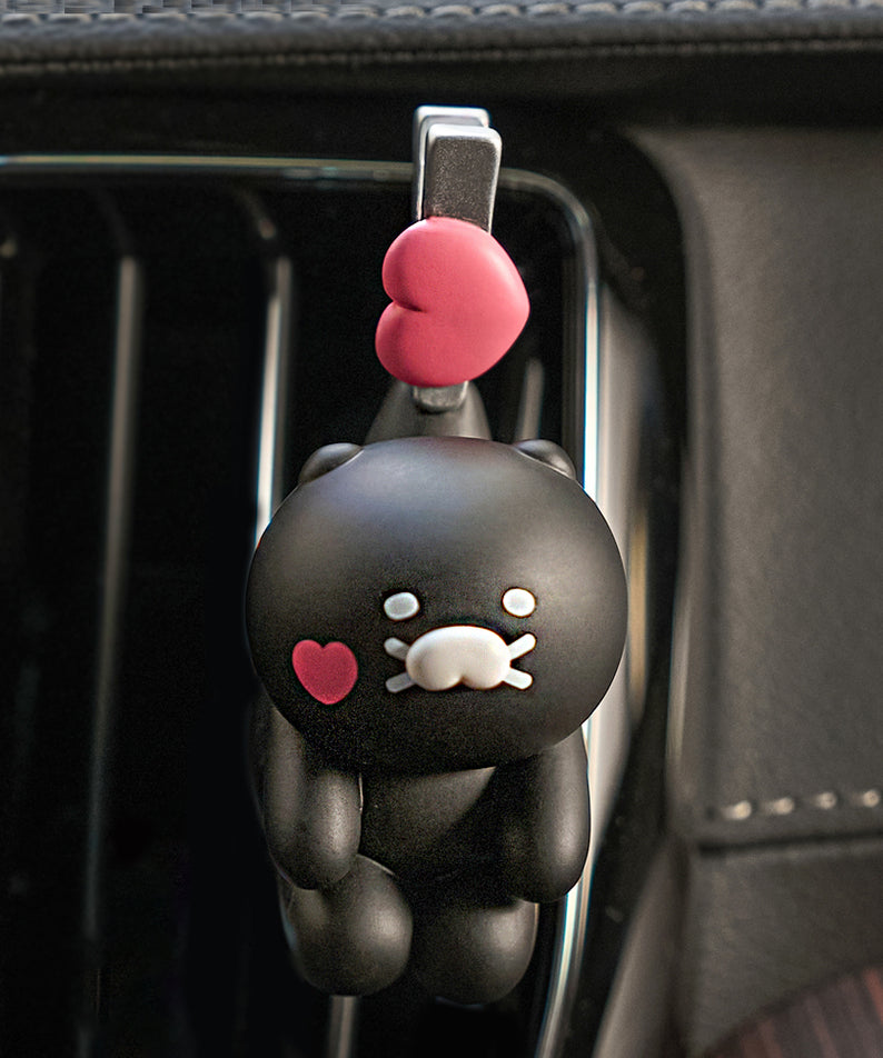 KAKAO FRIENDS - Noir Voiture Desodorisant Noir Chunsik