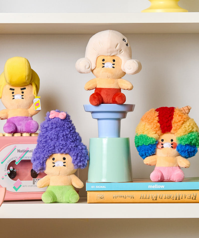 KAKAO FRIENDS - Violet Porte-cles Peluche Chunsik