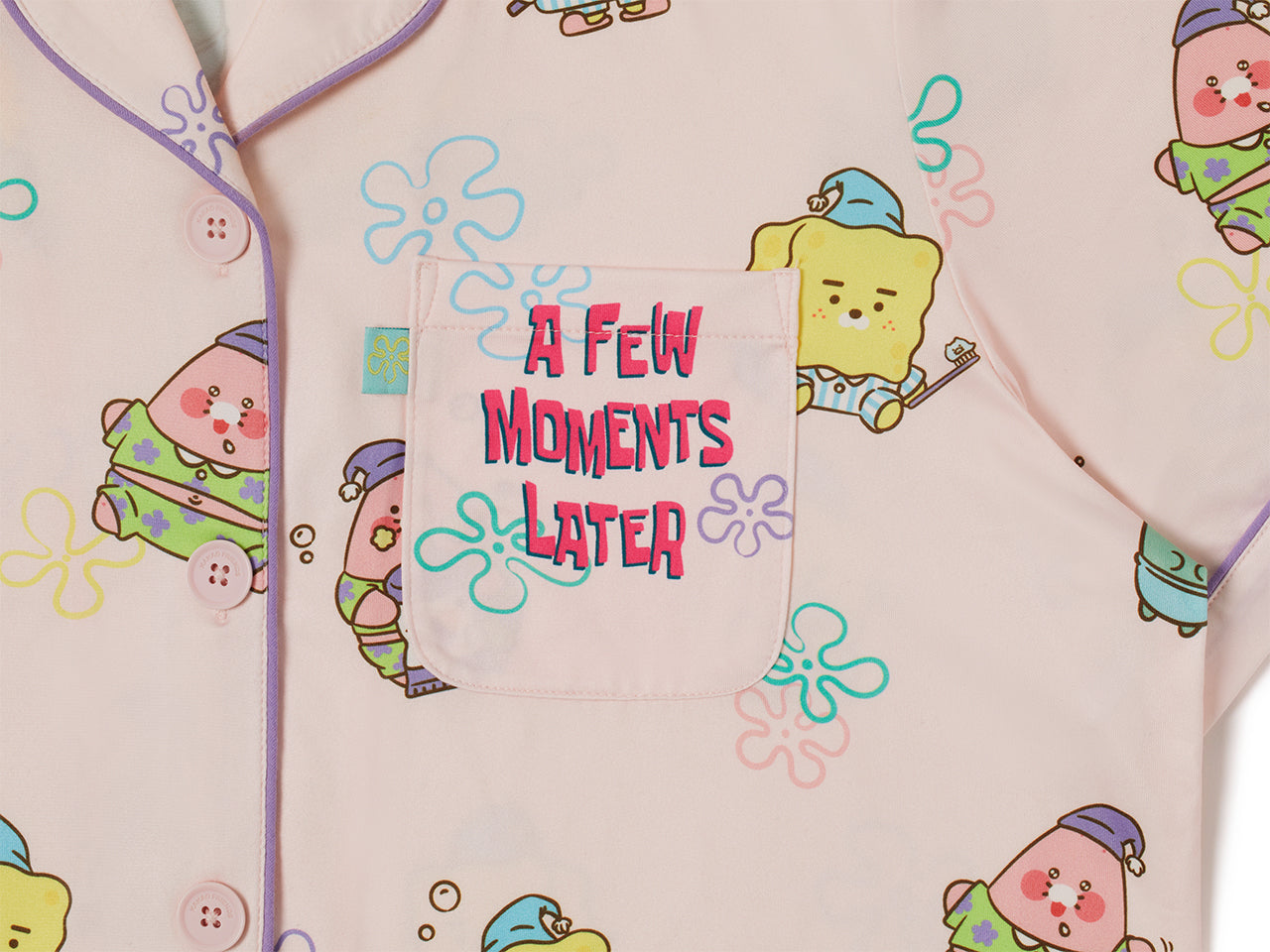 KAKAO FRIENDS - SpongeBobXFriends Femme Pyjama Friends - Detail 13