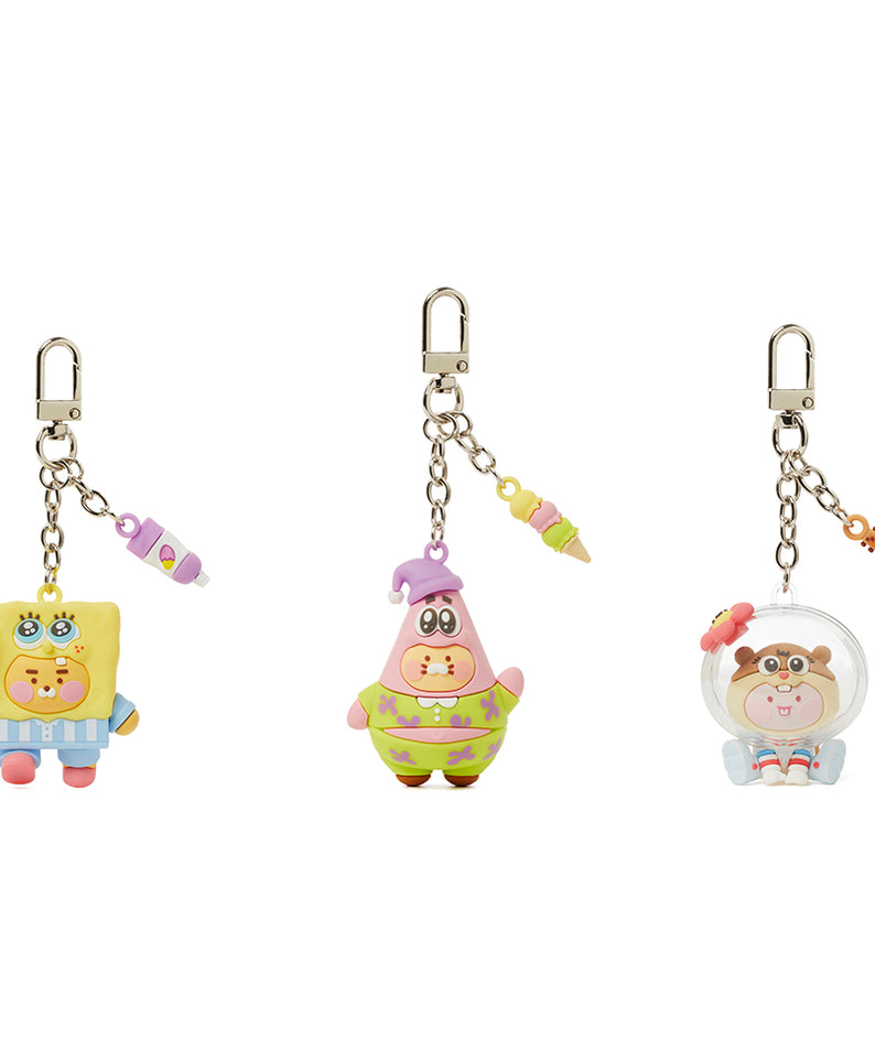 KAKAO FRIENDS - SpongeBobXFriends Baby Patrick Figurine Porte-cles Baby Chunsik - Detail 12