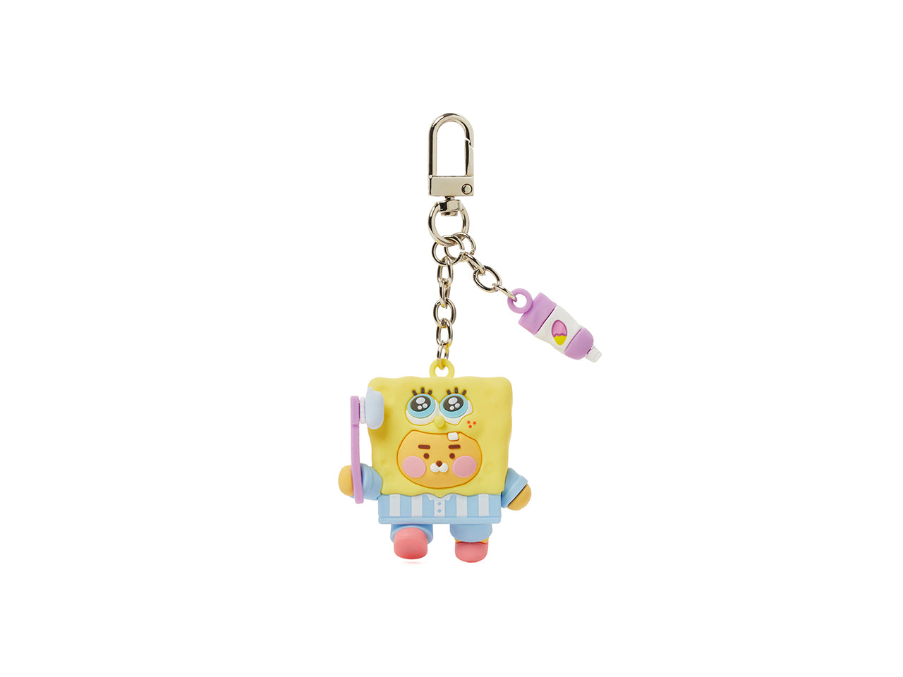 KAKAO FRIENDS - SpongeBobXFriends Baby SpongeBob Figurine Porte-cles Little Ryan - Detail 8
