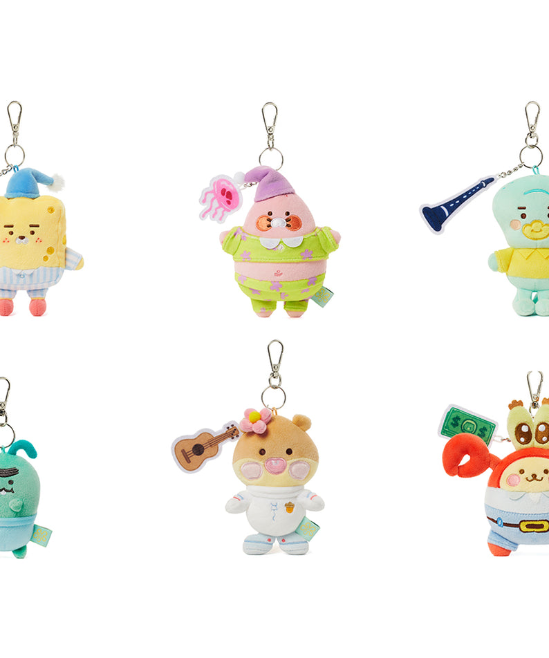 KAKAO FRIENDS - SpongeBobXFriends Baby Porte-cles Peluche Muzi - Detail 11