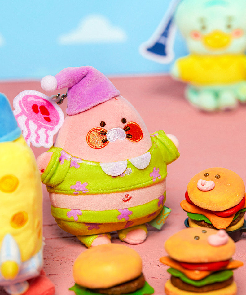 KAKAO FRIENDS - SpongeBobXFriends Baby Patrick Porte-cles Peluche Baby Chunsik - Detail 5