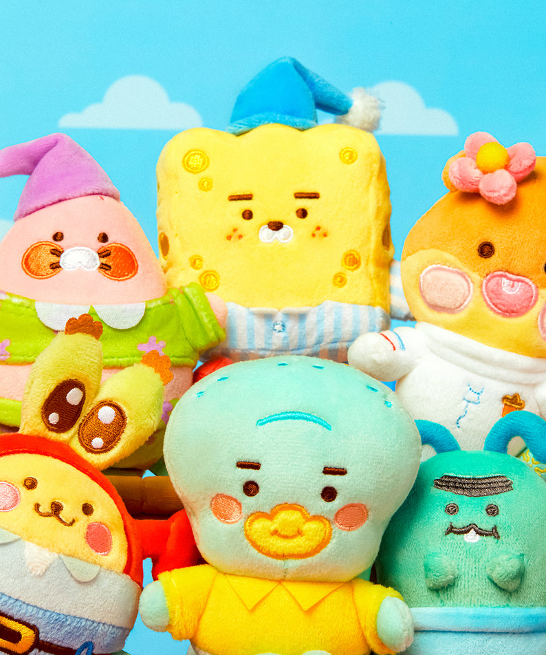 KAKAO FRIENDS - SpongeBobXFriends Baby Patrick Porte-cles Peluche Baby Chunsik - Detail 7