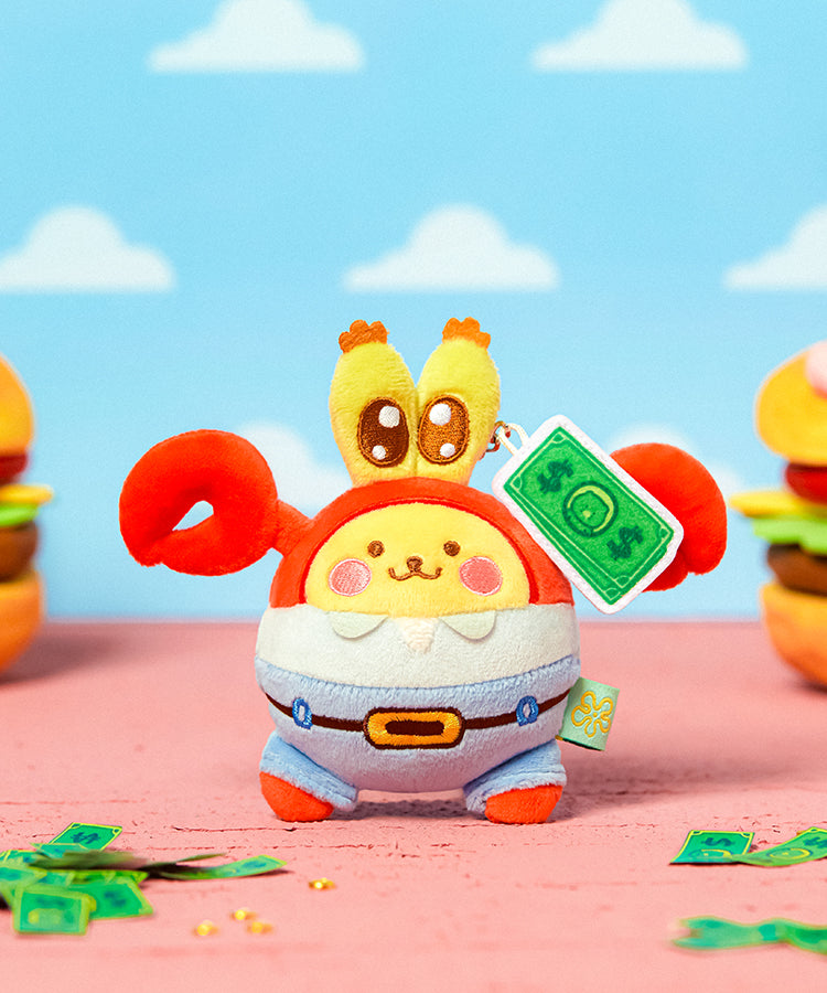 KAKAO FRIENDS - SpongeBobXFriends Baby Porte-cles Peluche Muzi - Detail 4