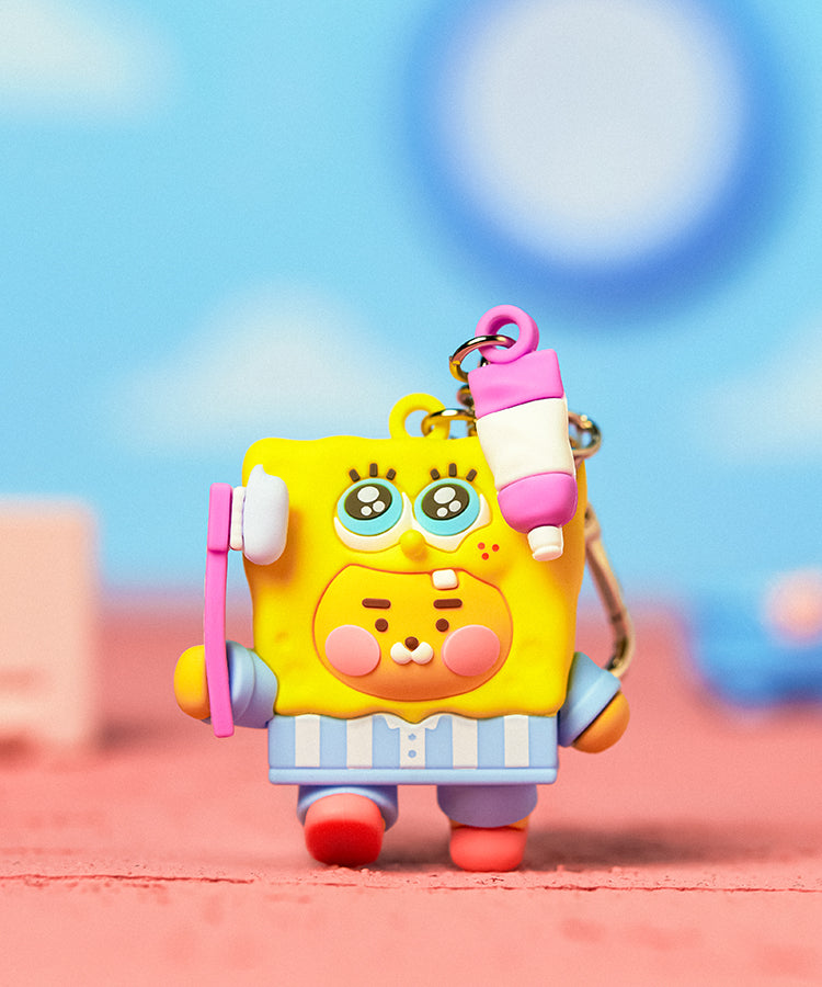 KAKAO FRIENDS - SpongeBobXFriends Baby SpongeBob Figurine Porte-cles Little Ryan - Detail 4