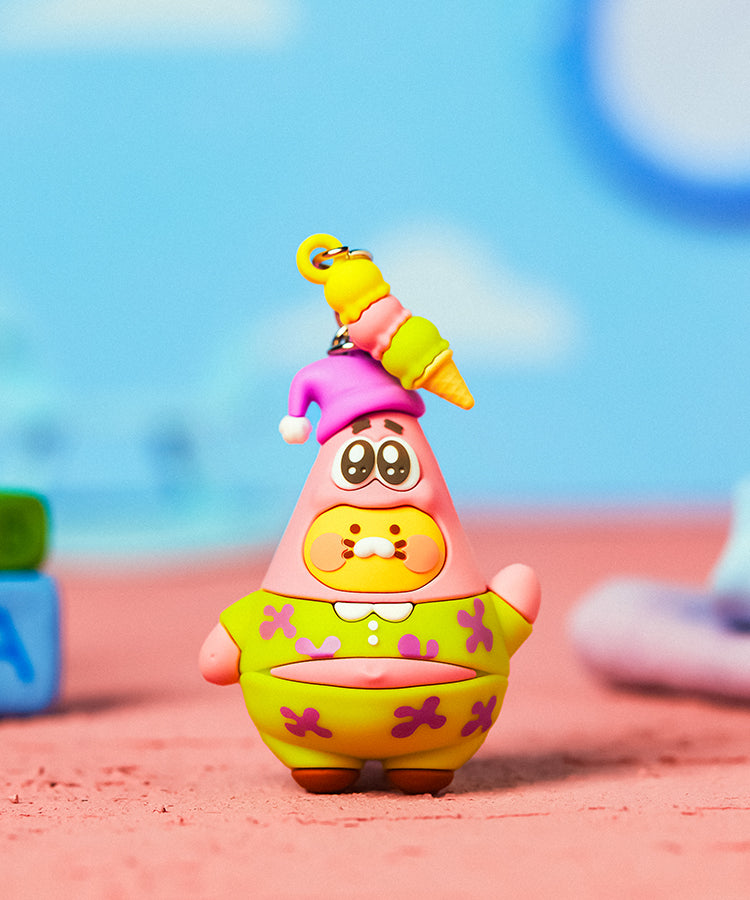 KAKAO FRIENDS - SpongeBobXFriends Baby Patrick Figurine Porte-cles Baby Chunsik - Detail 4