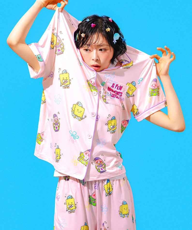 KAKAO FRIENDS - SpongeBobXFriends Femme Pyjama Friends - Detail 7