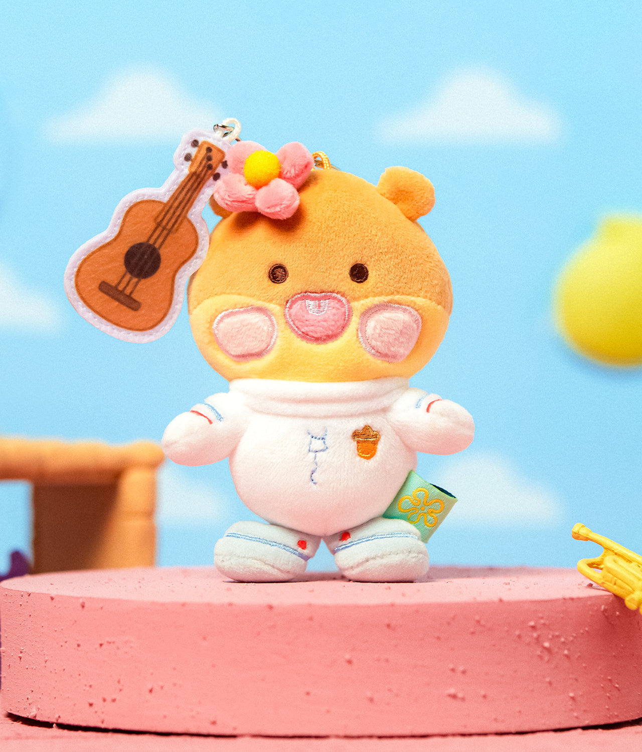 KAKAO FRIENDS - [Set Complet] SpongeBobXFriends Baby Porte-cles Peluche 6 - Detail 11