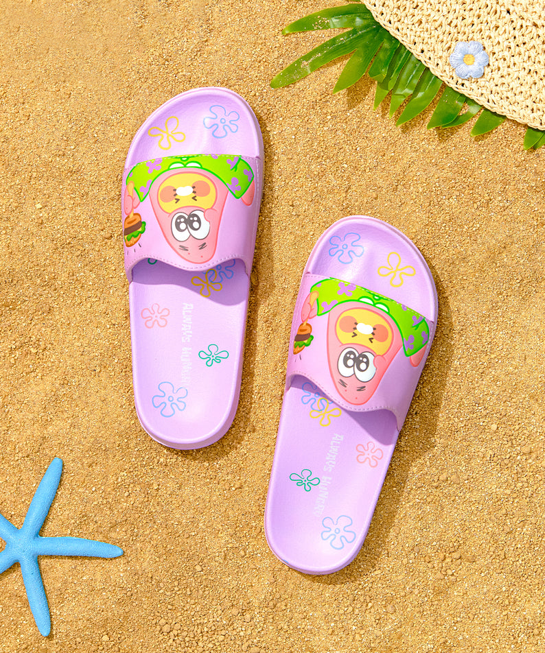 KAKAO FRIENDS - SpongeBobXFriends Baby Patrick Femme Bureau Pantoufles Baby Chunsik - Detail 4