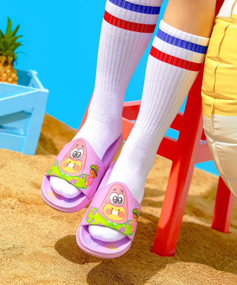 KAKAO FRIENDS - SpongeBobXFriends Baby Patrick Femme Bureau Pantoufles Baby Chunsik - Detail 6