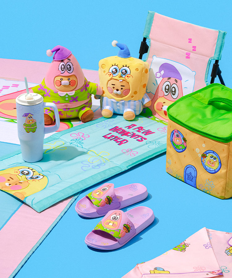 KAKAO FRIENDS - SpongeBobXFriends Tumbler Little Apeach&Baby Chunsik - Detail 9