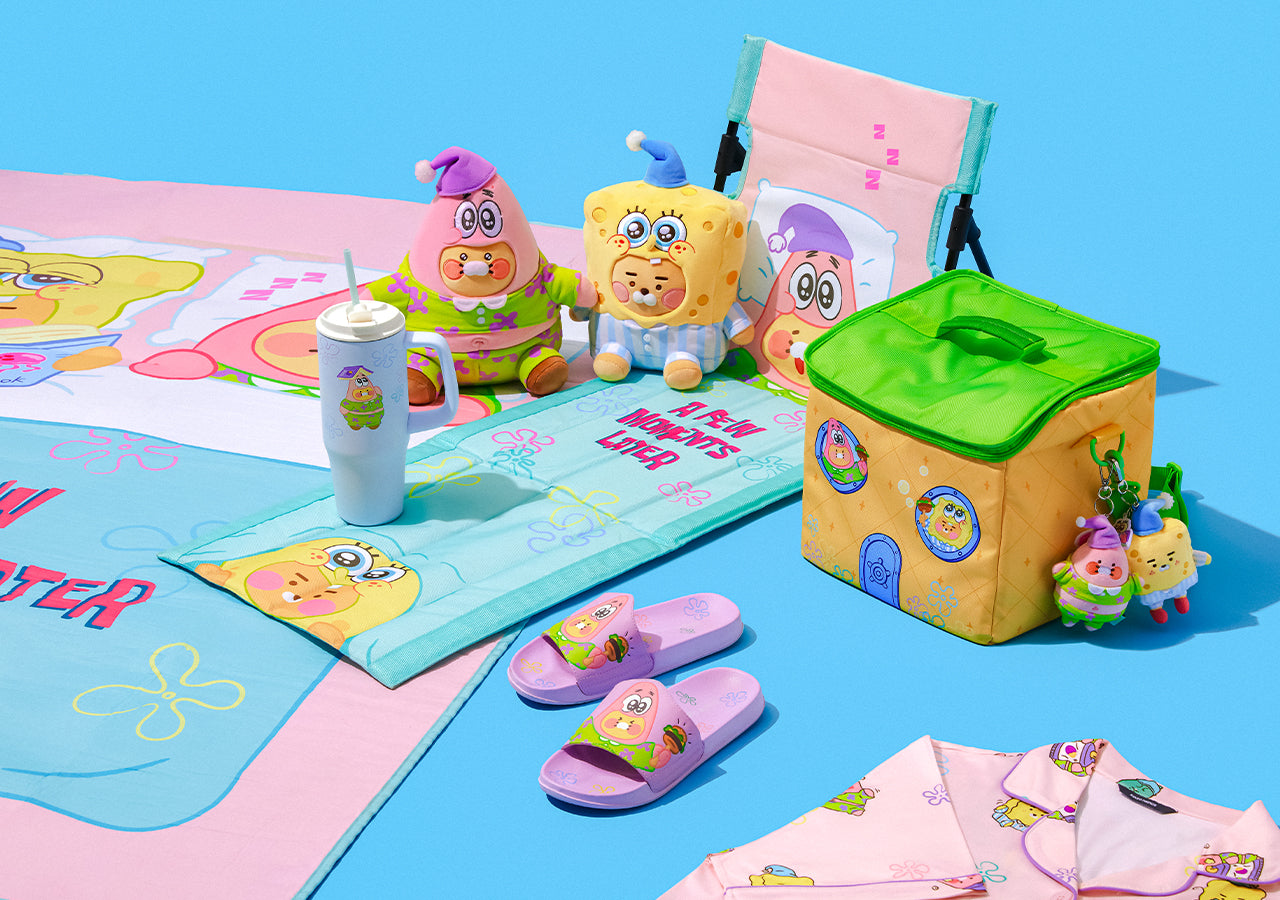 KAKAO FRIENDS - SpongeBobXFriends Tumbler Little Apeach&Baby Chunsik - Detail 9