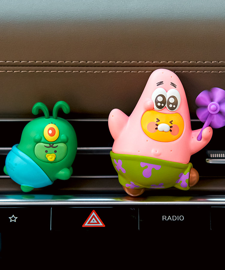 KAKAO FRIENDS - SpongeBobXFriends Desodorisant&Figurine Set Baby Chunsik&Jordy - Detail 4