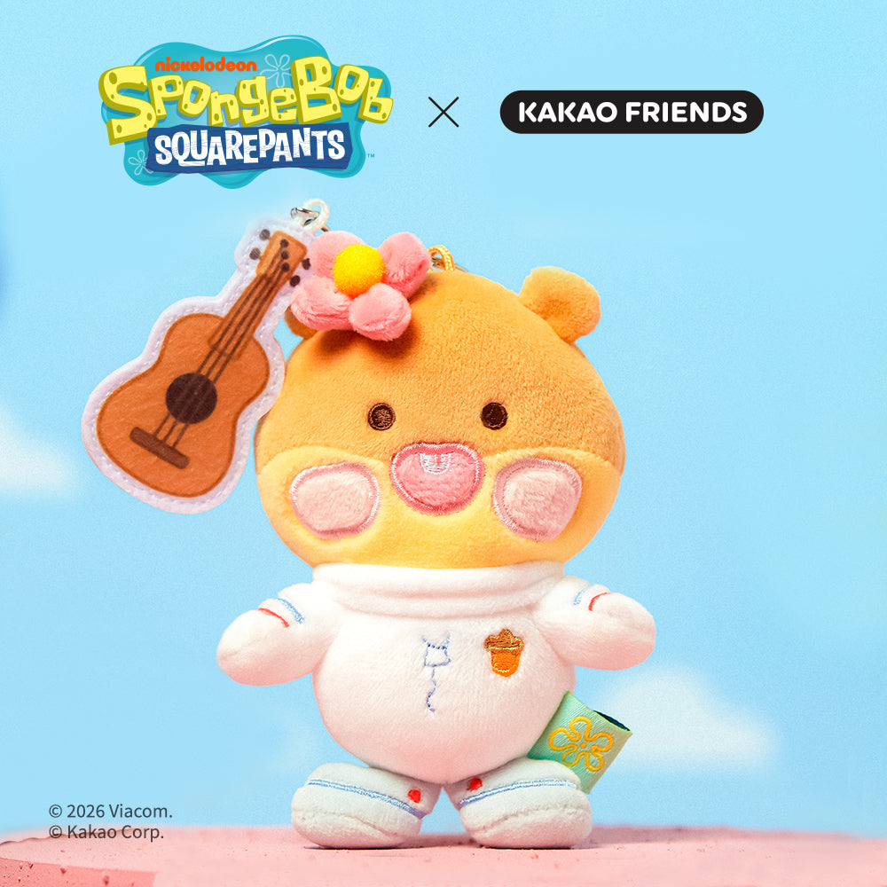 KAKAO FRIENDS - [Set Complet] SpongeBobXFriends Baby Porte-cles Peluche 6