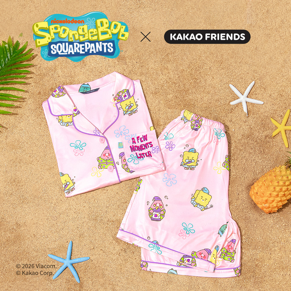 KAKAO FRIENDS - SpongeBobXFriends Femme Pyjama Friends