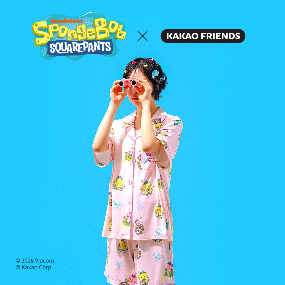 KAKAO FRIENDS - SpongeBobXFriends Femme Pyjama Friends