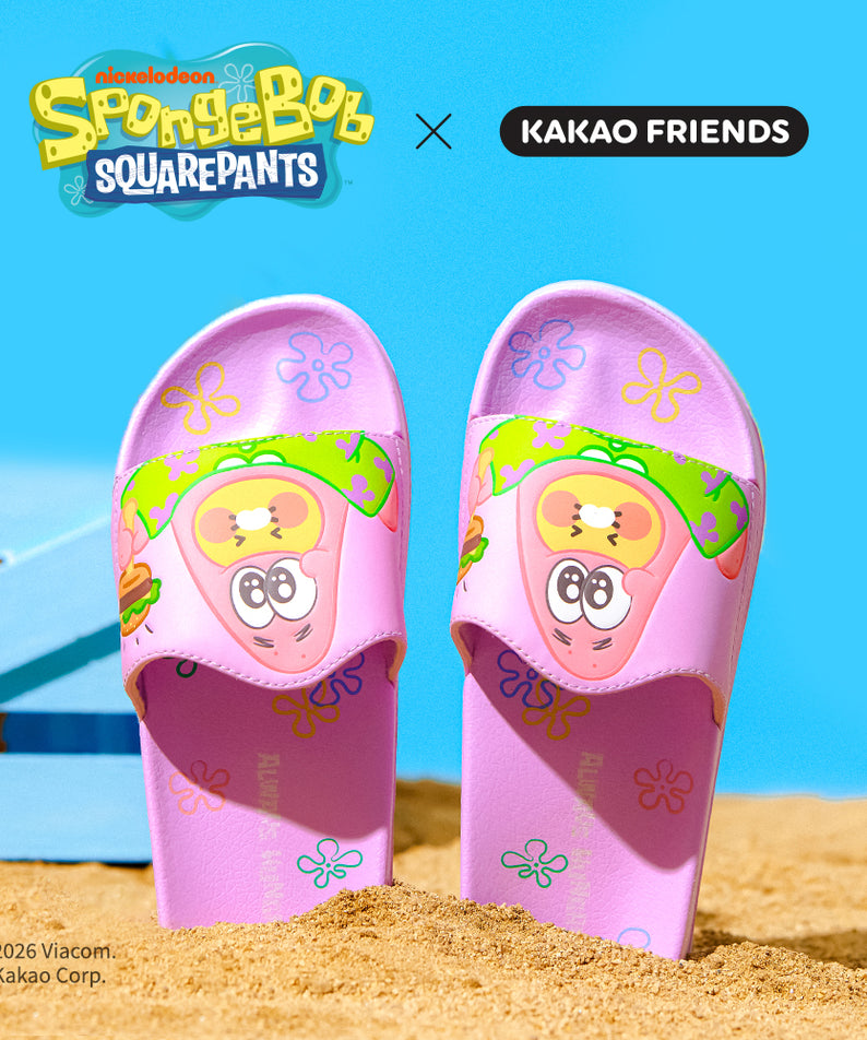 KAKAO FRIENDS - SpongeBobXFriends Baby Patrick Femme Bureau Pantoufles Baby Chunsik