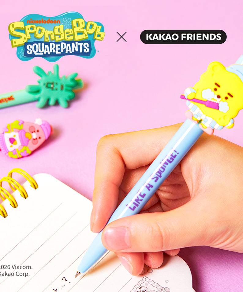 KAKAO FRIENDS - SpongeBobXFriends 3P Set Friends