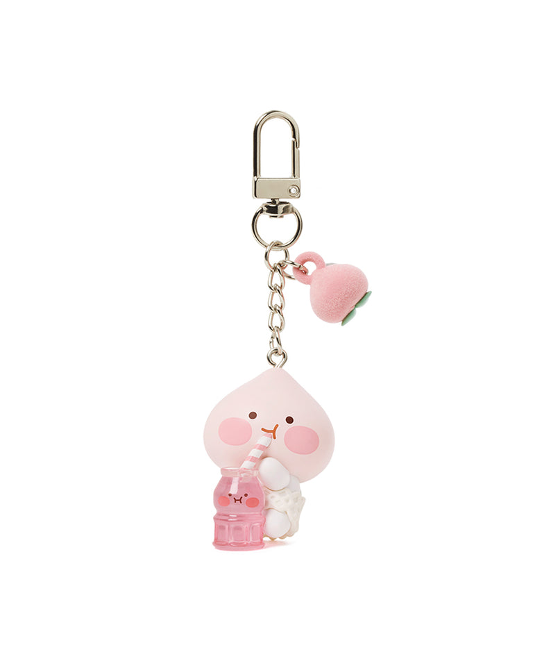 KAKAO FRIENDS - Peach Peach Figurine Porte-cles Little Apeach - Detail 8