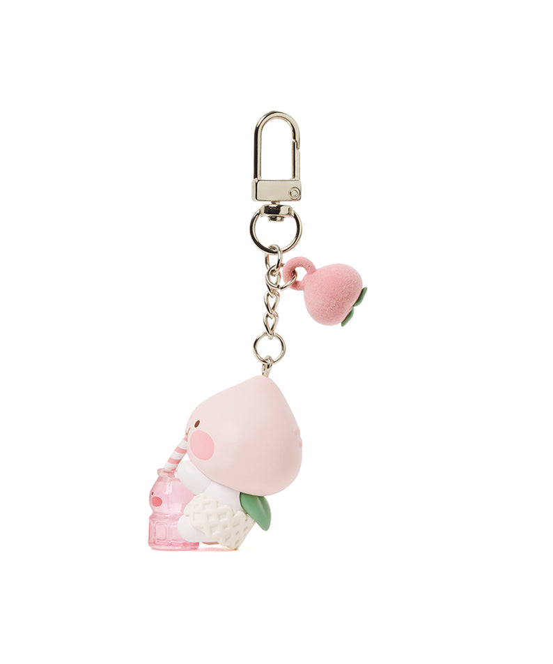 KAKAO FRIENDS - Peach Peach Figurine Porte-cles Little Apeach - Detail 9
