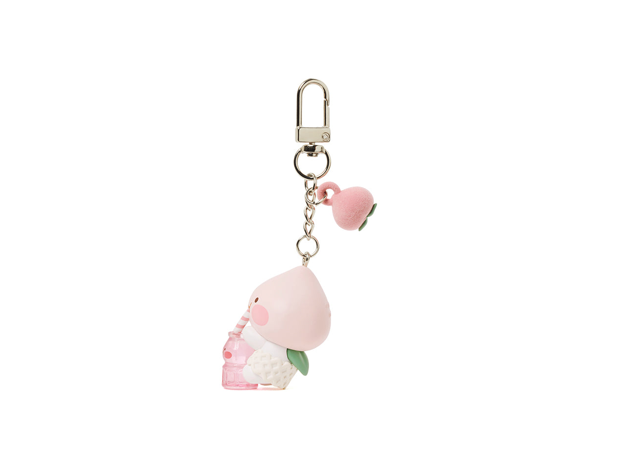 KAKAO FRIENDS - Peach Peach Figurine Porte-cles Little Apeach - Detail 9