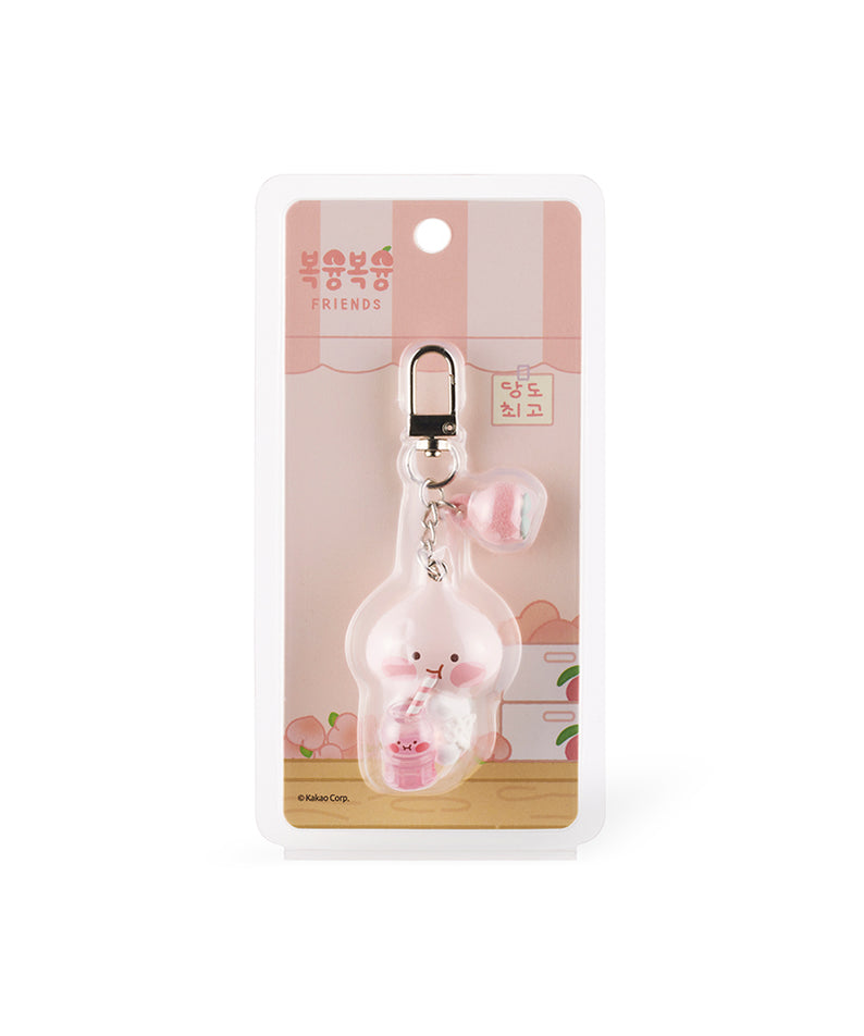 KAKAO FRIENDS - Peach Peach Figurine Porte-cles Little Apeach - Detail 11