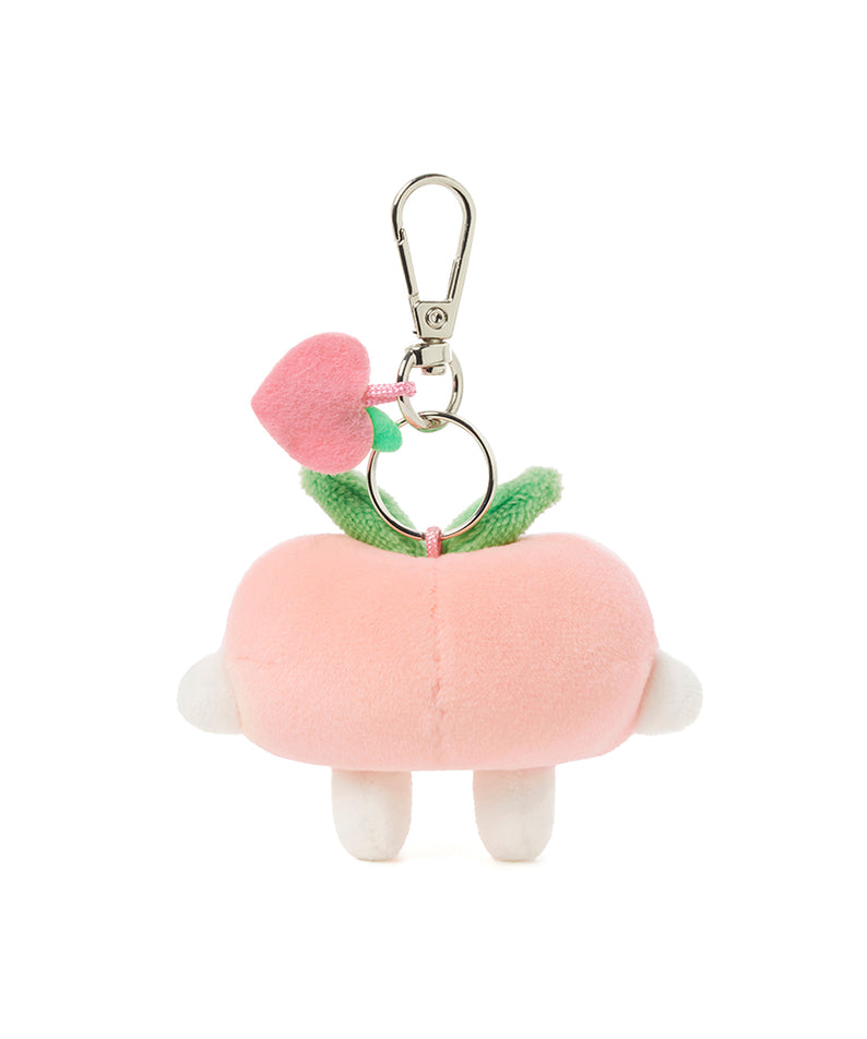 KAKAO FRIENDS - Peach Peach Porte-cles Peluche Plat Little Apeach - Detail 11
