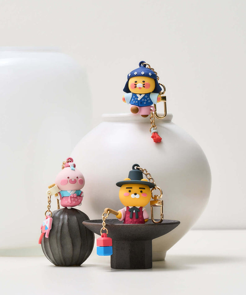 Figurine Porte-cles Apeach - Kakao Friends