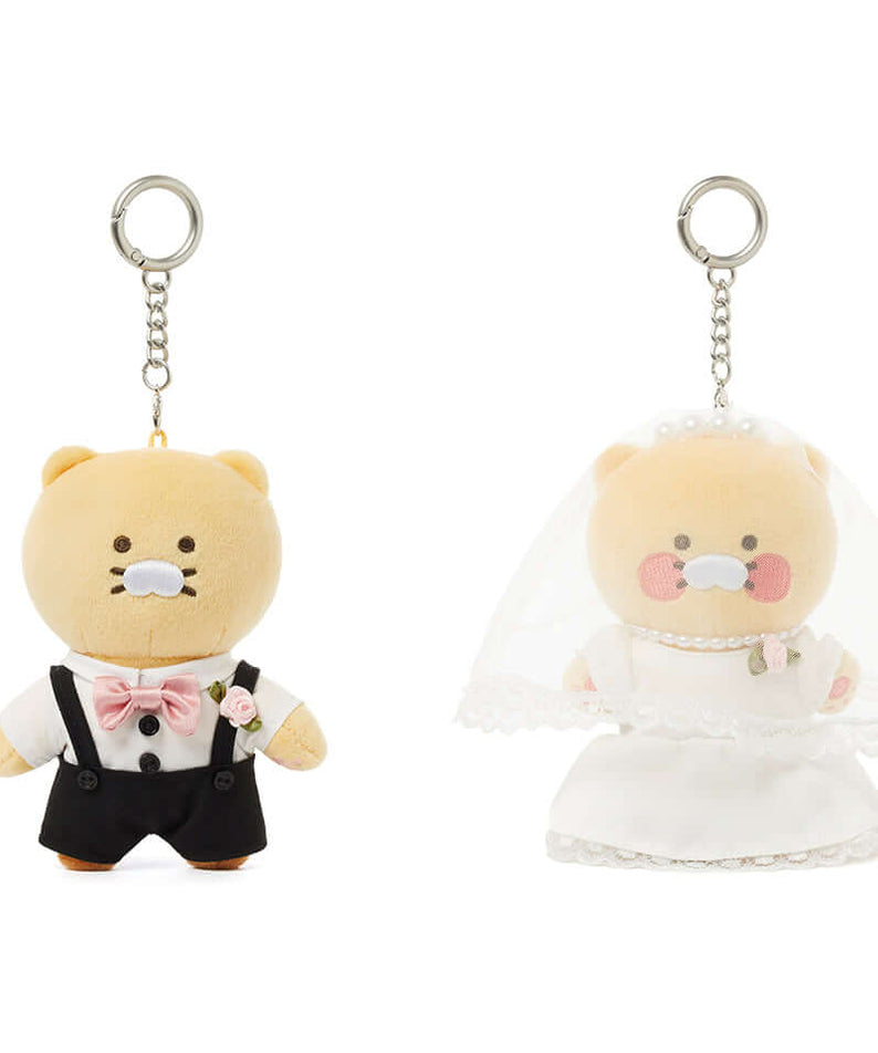 Set Peluche Porte-cles Chunsik - Kakao Friends