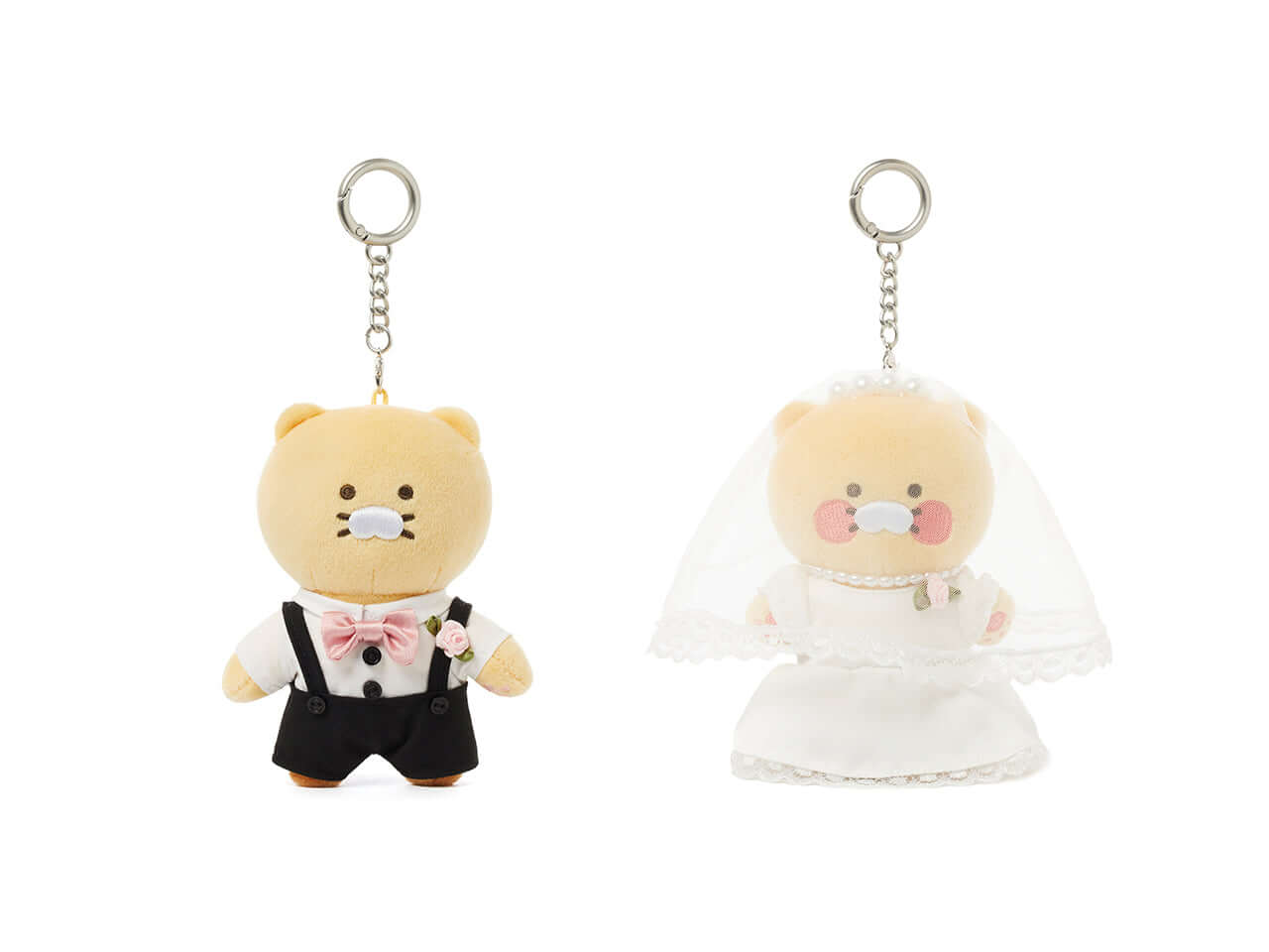 Set Peluche Porte-cles Chunsik - Kakao Friends