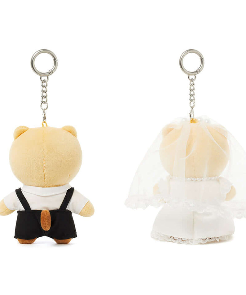 Set Peluche Porte-cles Chunsik - Kakao Friends