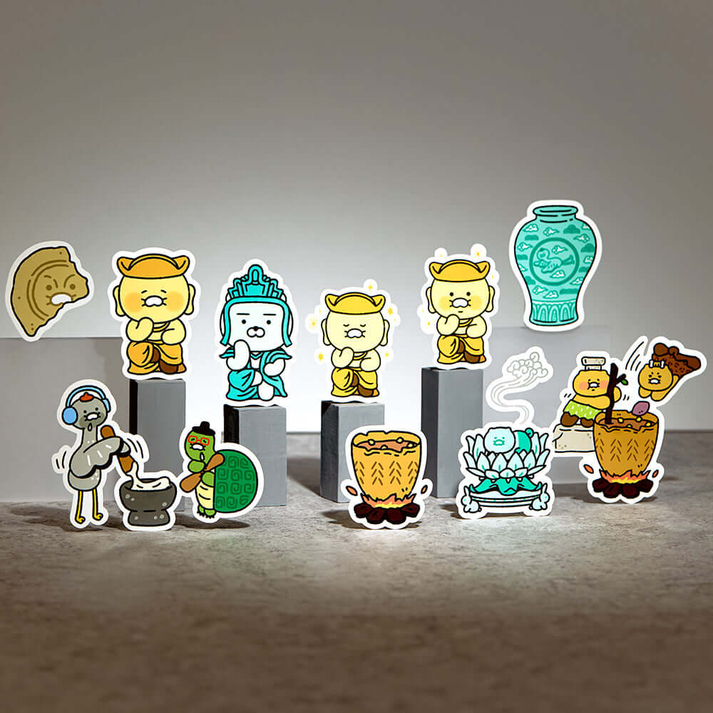 Set Stickers Deco Chunsik - Kakao Friends