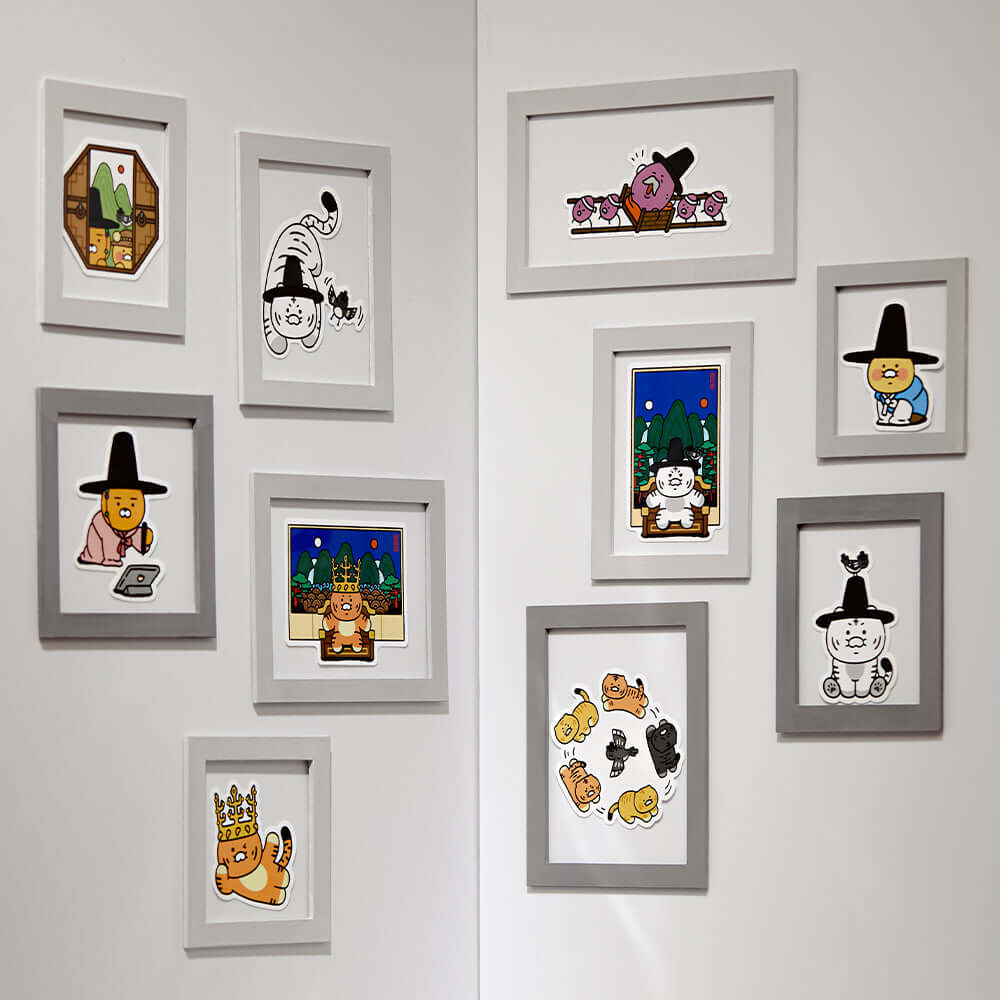 Set Stickers Deco Chunsik - Kakao Friends